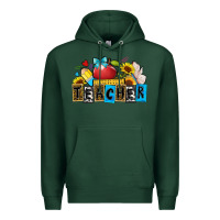 Sports Green teacher Premium Hoodie - Zillion Design Studio