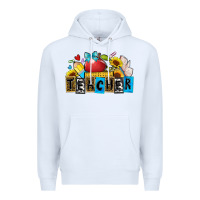 White teacher Premium Hoodie - Zillion Design Studio