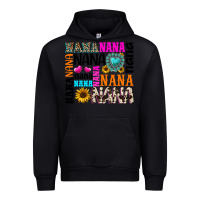 Black nana gemstone sunflower Urban Hoodie - texasbilliewilder