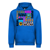 Cobalt nana gemstone sunflower Urban Hoodie - texasbilliewilder
