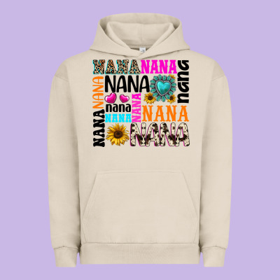 Urban Hoodie nana gemstone sunflower