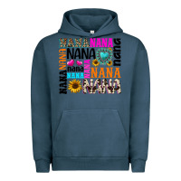 Pigment Midnight Navy nana gemstone sunflower Urban Hoodie - texasbilliewilder