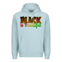 Blue Mist black is beautiful juneteenth Premium Hoodie - texasbilliewilder