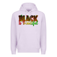 Lilac black is beautiful juneteenth Premium Hoodie - texasbilliewilder