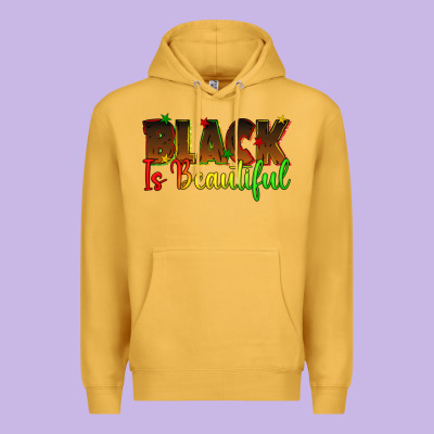 Black Is Beautiful Juneteenth Premium Hoodie Designed By Texasbilliewilder