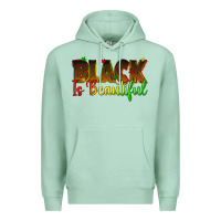 Seafoam black is beautiful juneteenth Premium Hoodie - texasbilliewilder
