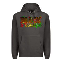 Smoke black is beautiful juneteenth Premium Hoodie - texasbilliewilder