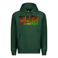 Sports Green black is beautiful juneteenth Premium Hoodie - texasbilliewilder
