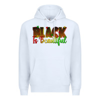 White black is beautiful juneteenth Premium Hoodie - texasbilliewilder