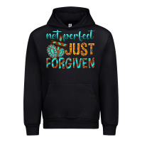 Foreset Green not perfect just forgiven Urban Hoodie - texasbilliewilder