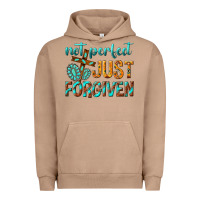 Pigment Burro not perfect just forgiven Urban Hoodie - texasbilliewilder