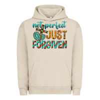 Pigment French Oak not perfect just forgiven Urban Hoodie - texasbilliewilder