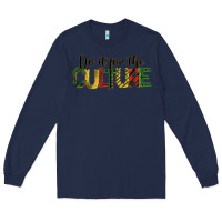 Navy do it for the culture juneteenth Long Sleeve Tee - BarkalooDesign