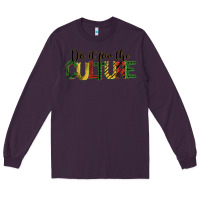 Plum do it for the culture juneteenth Long Sleeve Tee - BarkalooDesign