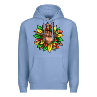 Colony Blue black history sunflower Premium Hoodie - texasbilliewilder