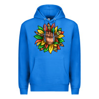 True Royal black history sunflower Premium Hoodie - texasbilliewilder