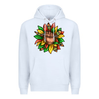 White black history sunflower Premium Hoodie - texasbilliewilder