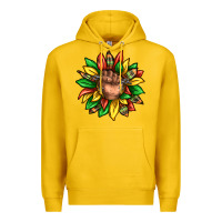 Lemon black history sunflower Premium Hoodie - texasbilliewilder