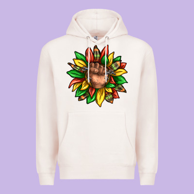 Black History Sunflower Premium Hoodie Designed By Texasbilliewilder