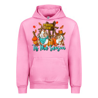 Fuchsia Pink Tis The Season Urban Hoodie - RanaPortraitStore