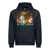 Navy Tis The Season Urban Hoodie - RanaPortraitStore