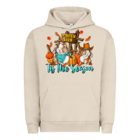 Pigment French Oak Tis The Season Urban Hoodie - RanaPortraitStore