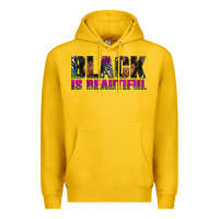 Lemon black is beautiful neon Premium Hoodie - texasbilliewilder