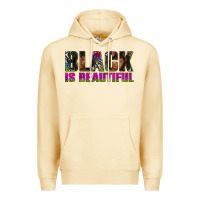 Pina Colada black is beautiful neon Premium Hoodie - texasbilliewilder