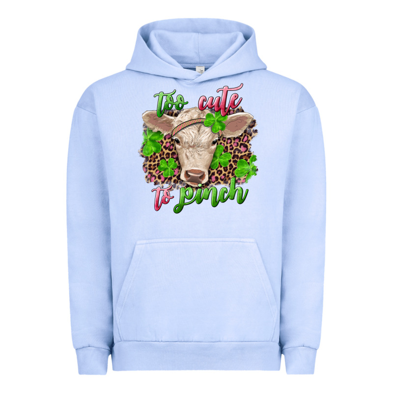Too Cute To Pinch Charolais Calf Urban Hoodie by RanaPortraitStore | Teevron