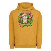 Pigment Peanut Butter Too cute to pinch charolais calf Urban Hoodie - RanaPortraitStore
