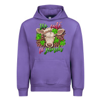 Tulip Too cute to pinch charolais calf Urban Hoodie - RanaPortraitStore