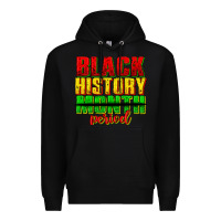 Black black history month period juneteenth Premium Hoodie - texasbilliewilder