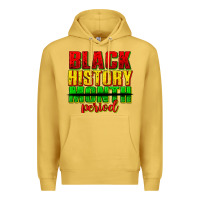 Antique Gold black history month period juneteenth Premium Hoodie - texasbilliewilder