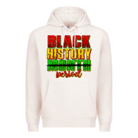 Pale Pink black history month period juneteenth Premium Hoodie - texasbilliewilder