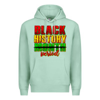 Seafoam black history month period juneteenth Premium Hoodie - texasbilliewilder