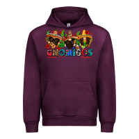 Mauve Wine gnomigos Urban Hoodie - Zillion Design Studio