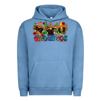 Pigment Pebble Blue gnomigos Urban Hoodie - Zillion Design Studio