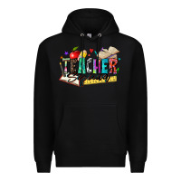 Black teacher squad Premium Hoodie - Zillion Design Studio