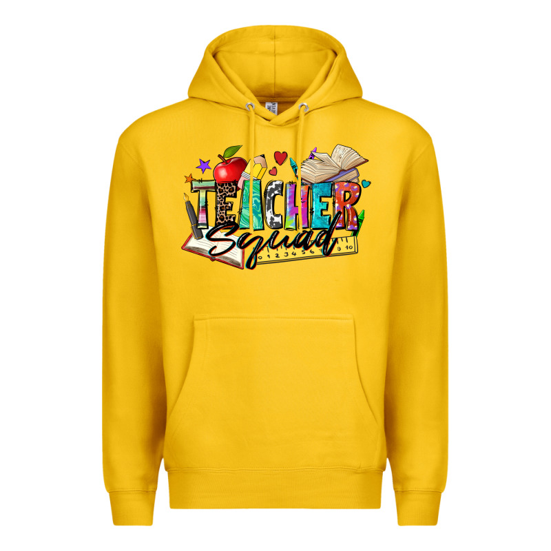 Teacher Squad Premium Hoodie by Zillion Design Studio | Teevron