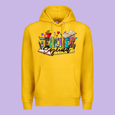 Teacher Squad Premium Hoodie Designed By Zillion Design Studio