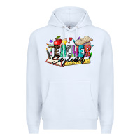 White teacher squad Premium Hoodie - Zillion Design Studio