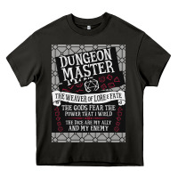 Asphalt Dungeon Master, The Weaver of Lore & Fate Heavy Core Tee - Bettercallsaul