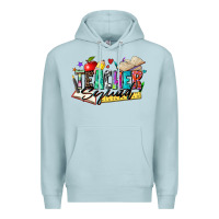 Blue Mist teacher squad Premium Hoodie - Zillion Design Studio