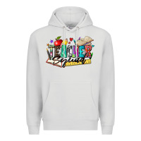 Dove Grey teacher squad Premium Hoodie - Zillion Design Studio