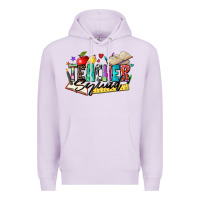 Lilac teacher squad Premium Hoodie - Zillion Design Studio