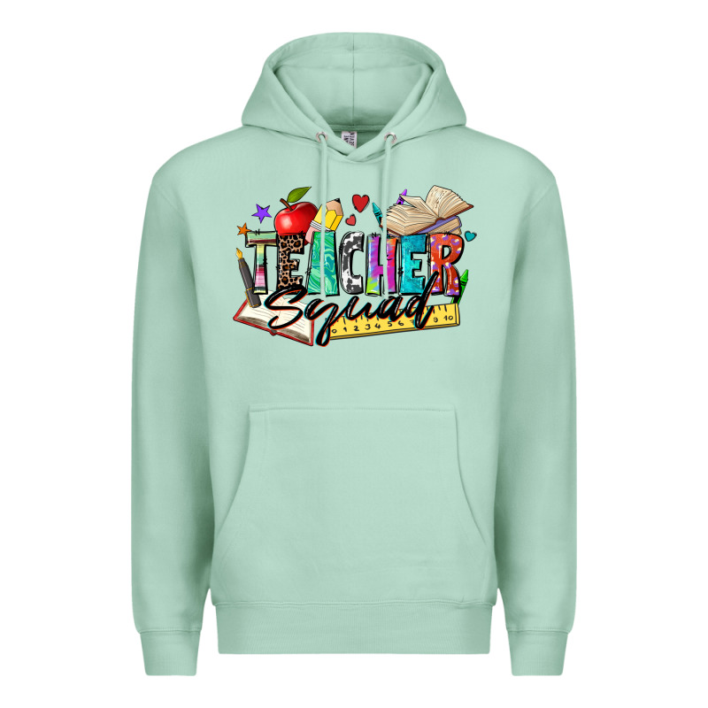 Teacher Squad Premium Hoodie by Zillion Design Studio | Teevron