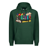 Sports Green teacher squad Premium Hoodie - Zillion Design Studio