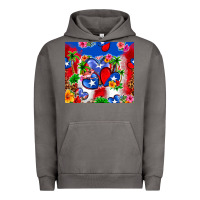 Pigment Tornado puerto rico hearts Urban Hoodie - Zillion Design Studio