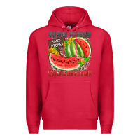 Cardinal farm fresh watermelon Premium Hoodie - Zillion Design Studio