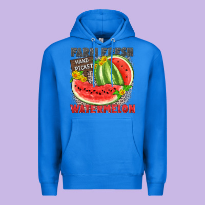 Farm Fresh Watermelon Premium Hoodie Designed By Zillion Design Studio